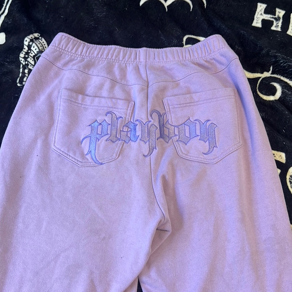 Playboy x Pacsun - Purple Sweats Medium
